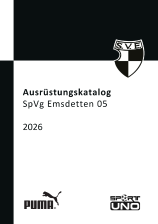 Ausrüstungskatalog SpVg Emsdetten 05